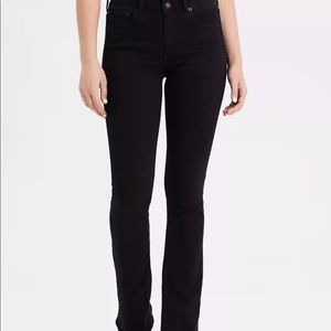 Brand new American eagle flare jeans black